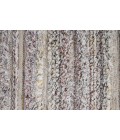 Alden Area Rug Feizy Alden Contemporary Bohemian Shag Rug, Gray/Red/Yellow, 9ft x 12ft Area Rug