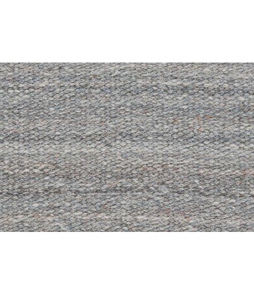 Feizy Brady Casual Stripes, Gray/Blue/Ivory, 9' x 12' Area Rug