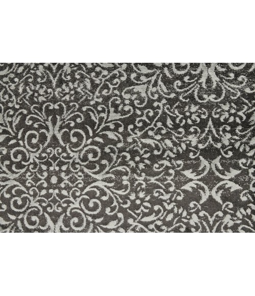 Azeri IV Area Rug Feizy Azeri IV Global Diamond, Gray/Ivory, 10' x 13'-2" Area Rug
