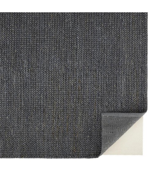 Feizy Durham Casual Solid, Blue, 8' x 10' Area Rug