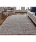 Lennon Area Rug Feizy Lennon Modern Marble Rug, Beige/Ivory, 1'-8" X 2'-10" Area Rug
