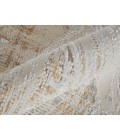 Laina Area Rug Feizy Laina Casual Abstract, Tan/Ivory/Gray, 3' x 10' Runner