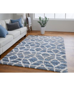 Feizy Mynka 39ICF BLUE Area Rug 7 ft. 11 in. X 10 ft. Rectangle
