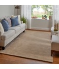Feizy Luna Casual Solid, Tan, 8' x 11' Area Rug