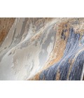 Feizy Laina Industrial Abstract, Tan/Orange/Ivory, 5' x 7'-10" Area Rug