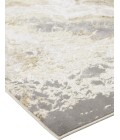 Aura Area Rug Feizy Aura Industrial Abstract, Ivory/Silver/Gold, 12' x 18' Area Rug