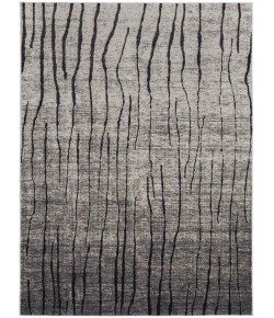 Feizy Kano 39LIF IVORY/CHARCOAL Area Rug 8 ft. 9 in. X 8 ft. 9 in. Round