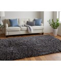 Feizy Stoneleigh Luxury & Glam Solid, Black/Gray, 9' x 12' Area Rug