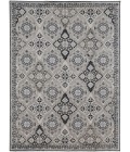 Feizy Macklaine Transitional Metallic Rug, Ivory/Black/Silver, 12ft x 15ft Area Rug