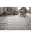Feizy Laina BLUE/BEIGE LAI39G7F 3 ft. X 5 ft. Rectangle Rug