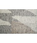 Feizy Alford Minimalist Eyelash Wool Rug, Silver Gray/Tuape, 11ft-6in x 15ft Area Rug