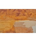 Feizy Anya Industrial Abstract, Red/Orange/Ivory, 10' x 14' Area Rug