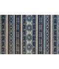 Feizy Nolan Vinatge Style Tribal Kazak Rug, River Blue/Charcoal Gray, 12ft-10in x 15ft