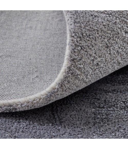 Feizy Anya Industrial Abstract, Gray/Blue/Ivory, 5' x 8' Area Rug