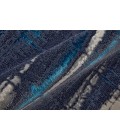 Indio Area Rug Feizy Indio Industrial Abstract, Ivory/Blue/Gray, 9'-2" x 12' Area Rug
