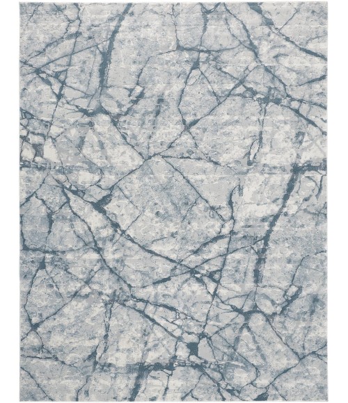 Atwell Area Rug Feizy Atwell Contemporary Marble Rug, Teal Blue/Gray, 5ft - 3in x 7ft - 6in Area Rug