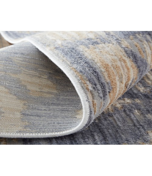 Feizy Laina BLUE/BEIGE LAI39G7F 3 ft. X 5 ft. Rectangle Rug