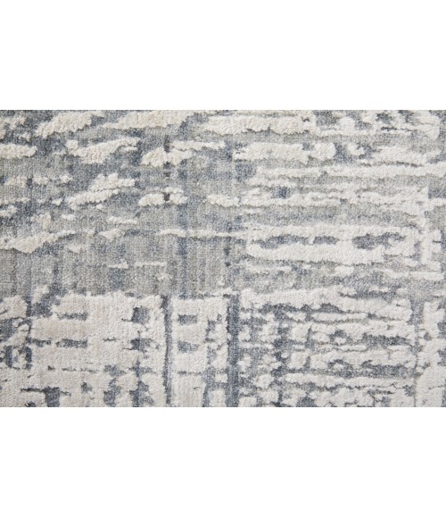 Feizy Eastfield Casual Abstract, Gray, 8' x 10' Area Rug