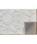 Feizy Belfort Modern Floral Paisley Rug, Celestial Blue/Ivory, 9ft x 12ft Area Rug