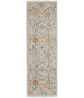 Feizy Karina Persian, Gray/Yellow/Red, 2'-6" x 8' Runner