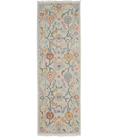 Feizy Karina Persian, Gray/Yellow/Red, 2'-6" x 8' Runner