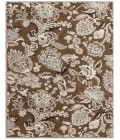 Saphir Zam Area Rug Feizy Saphir Zam Craftsman Floral & Botanical, Brown/Tan/Gray, 2'-6" x 8' Runner