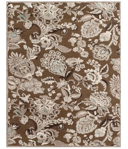 Feizy Saphir Zam 3112F COFFEE/GRAY Area Rug 2 ft. 6 in. X 8 ft. Runner