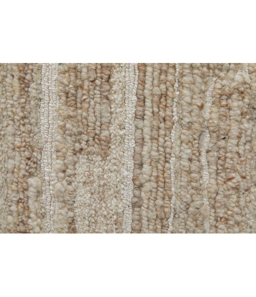 Feizy Navaro Scandinavian Distressed, Ivory, 9' x 9' Round Rug