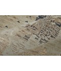 Feizy Zarah Bohemian & Eclectic Abstract, Brown/Tan/Black, 3'-6" x 5'-6" Accent Rug