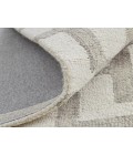 Feizy Lorrain Bohemian & Eclectic Geometric, Ivory/Taupe, 10' x 10' Round Rug