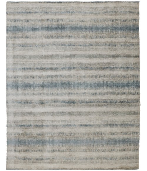 Feizy  Mackay Handwoven Graident Rug, Aegean Blue/Warm Gray, 10ft x 14ft Area Rug