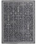 Feizy Fallon Rustic Farmhouse Rug, Ornamental, Odyssey Gray, 5ft x 8ft Area Rug