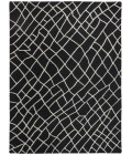 Feizy Lusk BLACK/WHITE Rug I70I8085 5 ft. X 8 ft. Rectangle - Rugs Town Feizy Lusk BLACK/WHITE I70I8085 5 ft. X 8 ft. Rectangle Rug