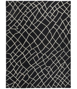 Feizy Lusk BLACK/WHITE I70I8085 5 ft. X 8 ft. Rectangle Rug Feizy Lusk BLACK/WHITE I70I8085 5 ft. X 8 ft. Rectangle Rug