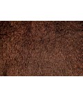 Feizy Indochine Luxury & Glam Solid, Brown, 8' x 8' Round Rug