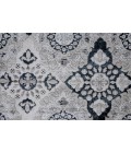 Feizy Macklaine Transitional Metallic Rug, Ivory/Black/Silver, 12ft x 15ft Area Rug