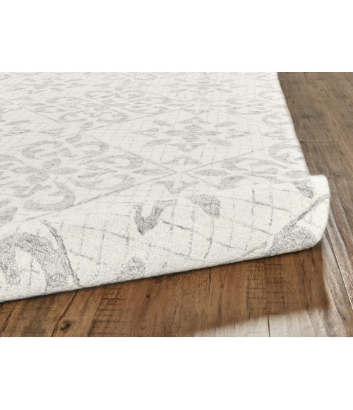 Feizy Rhett IVORY/GRAY 868I8073 8 ft. X 10 ft. Rectangle Rug