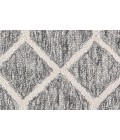 Feizy Belfort Cottage Trellis & Lattice, Gray/Black/Ivory, 12' x 15' Area Rug