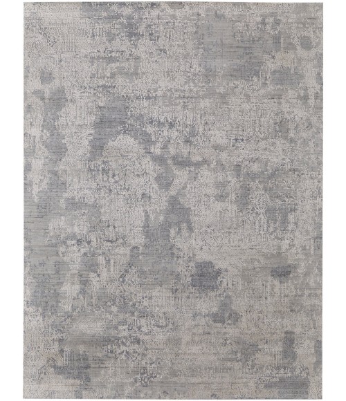 Feizy Eastfield Casual Abstract, Silver/Gray, 2'-6" x 8' Runner