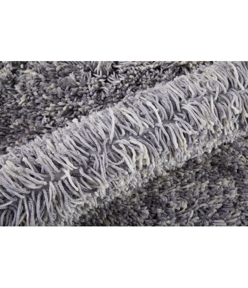 Feizy Stoneleigh Luxury & Glam Solid, Gray/Silver, 9' x 12' Area Rug