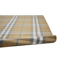 Feizy Crosby Eco-Friendly PET Dhurrie, Golden/Denim Blue,8ft x 10ft Area Rug