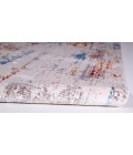 Cadiz Area Rug Feizy Cadiz Industrial Abstract, Gray/Red/Blue, 12' x 18' Area Rug