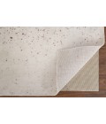 Feizy Grier Industrial Gradient & Ombre, Ivory/Orange/Gray, 8' x 10' Area Rug