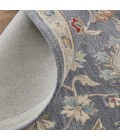 Rylan Area Rug Feizy Rylan Tufted Persian Floral Rug, Blue/Red/Ivory, 4ft x 6ft Area Rug