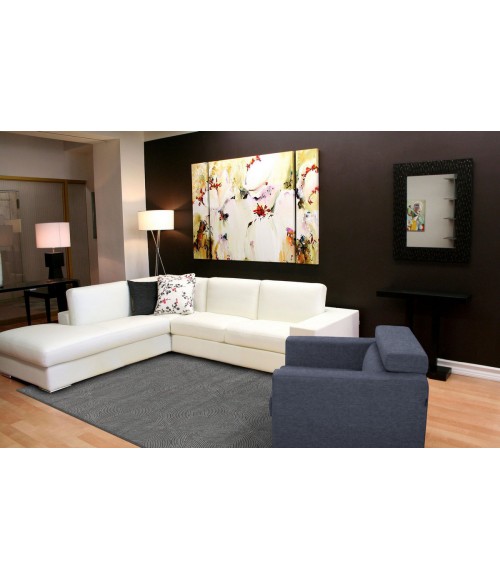 Feizy Azeri IV Industrial Geometric, Gray/Taupe, 10' x 13'-2" Area Rug