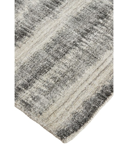Feizy  Mackay Handwoven Graident Rug, Charcoal Gray, 8ft x 10ft Area Rug