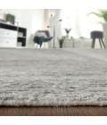 Feizy Brighton Casual Abstract, Ivory/Gray, 8' x 8' Round Rug
