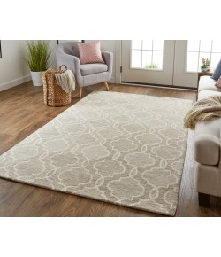 Feizy Belfort 8775F LIGHT GRAY Area Rug 10 ft. X 14 ft. Rectangle
