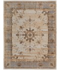 Feizy Celene French & Victorian Bordered, Tan/Brown/Gray, 7'-9" x 10' Area Rug