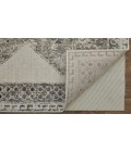 Feizy Kano Classic Distressed, Ivory/Taupe/Gray, 8'-9" x 8'-9" Round Rug